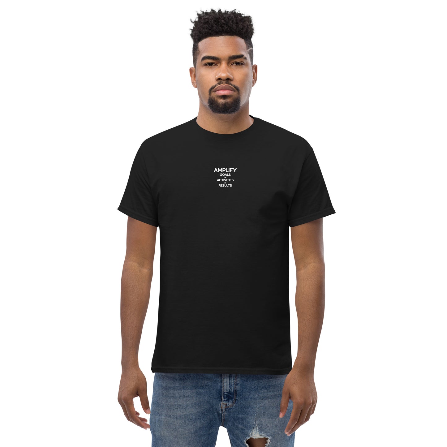 Amplify - Luxury Men's Black T-Shirt
