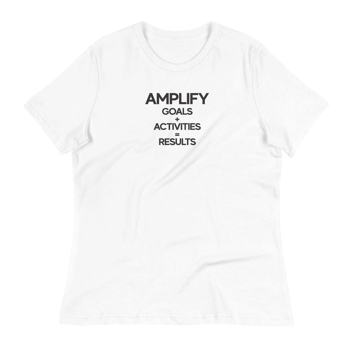 Amplify - Luxury Women's White T-Shirt
