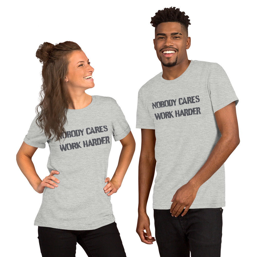 Nobody Cares - Grunge - Short-Sleeve Unisex T-Shirt