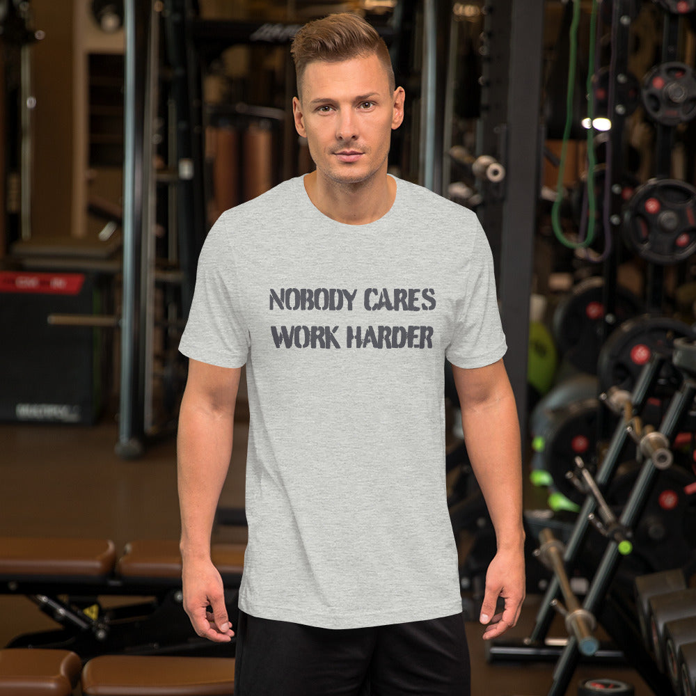 Nobody Cares - Grunge - Short-Sleeve Unisex T-Shirt