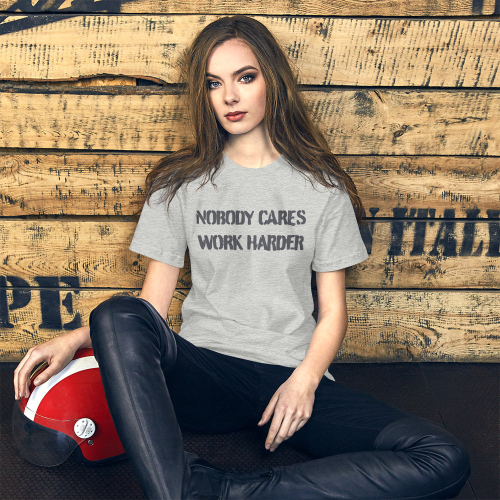 Nobody Cares - Grunge - Short-Sleeve Unisex T-Shirt