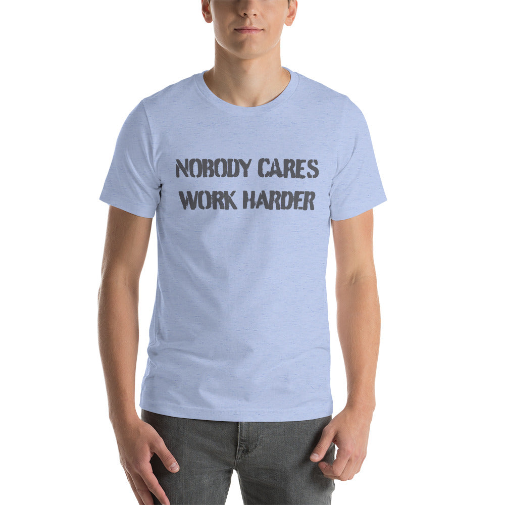 Nobody Cares - Grunge - Short-Sleeve Unisex T-Shirt