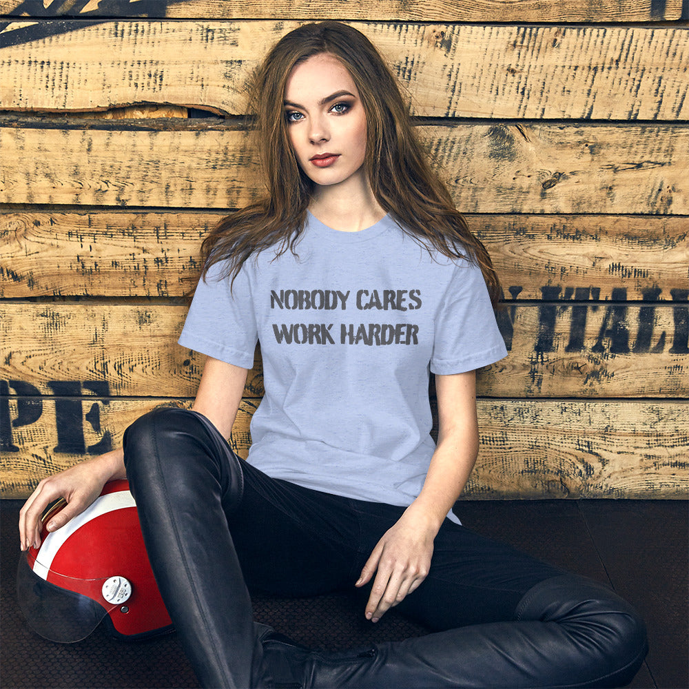 Nobody Cares - Grunge - Short-Sleeve Unisex T-Shirt