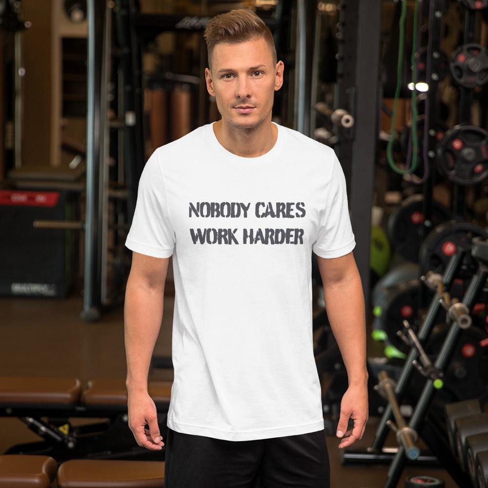 Nobody Cares - Grunge - Short-Sleeve Unisex T-Shirt