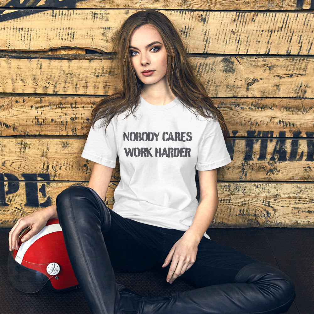 Nobody Cares - Grunge - Short-Sleeve Unisex T-Shirt