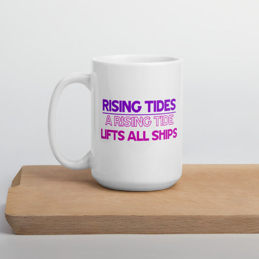 Rising Tides - Signature Range - White Glossy Mug