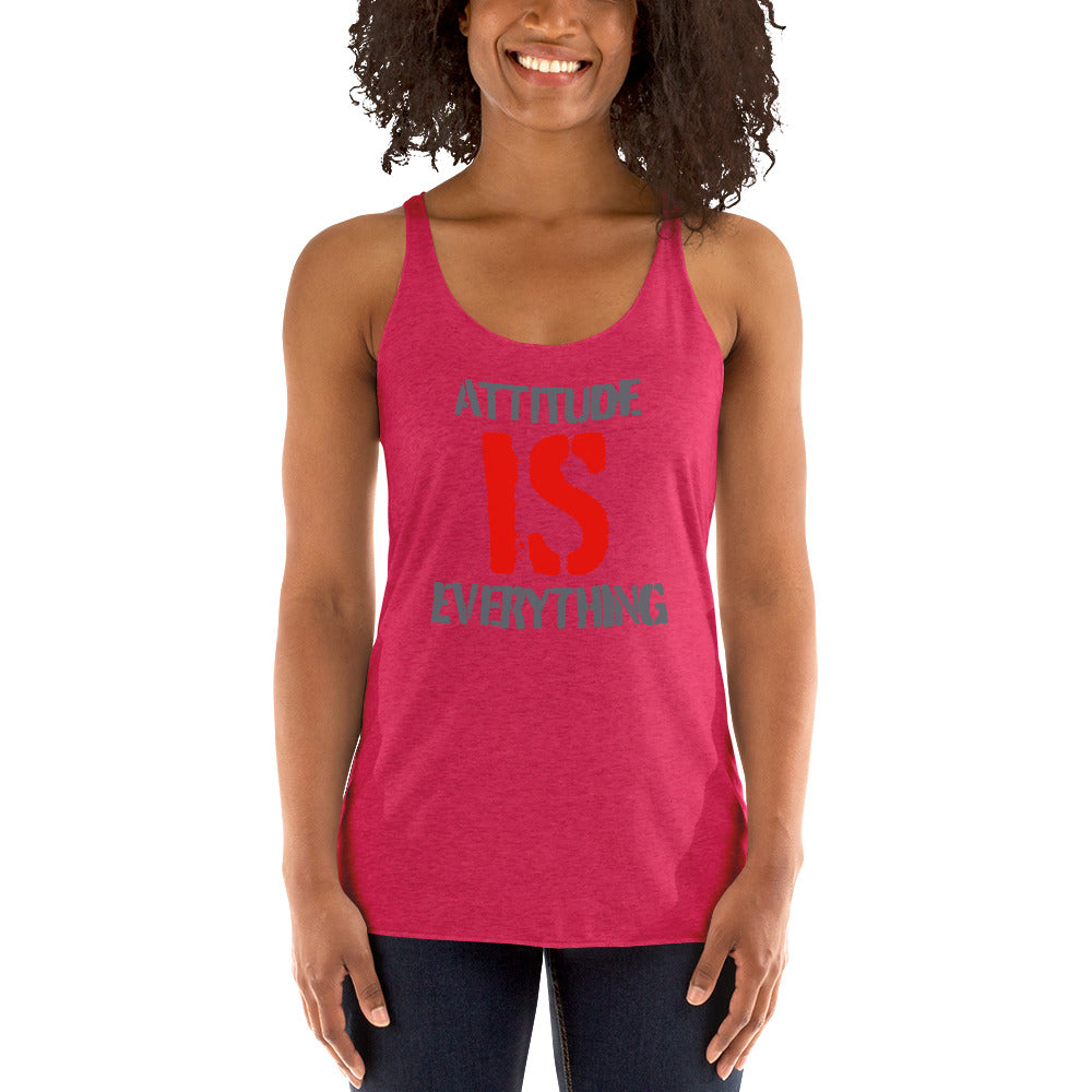 Attitude Is Everything - Women's Racerback Tank