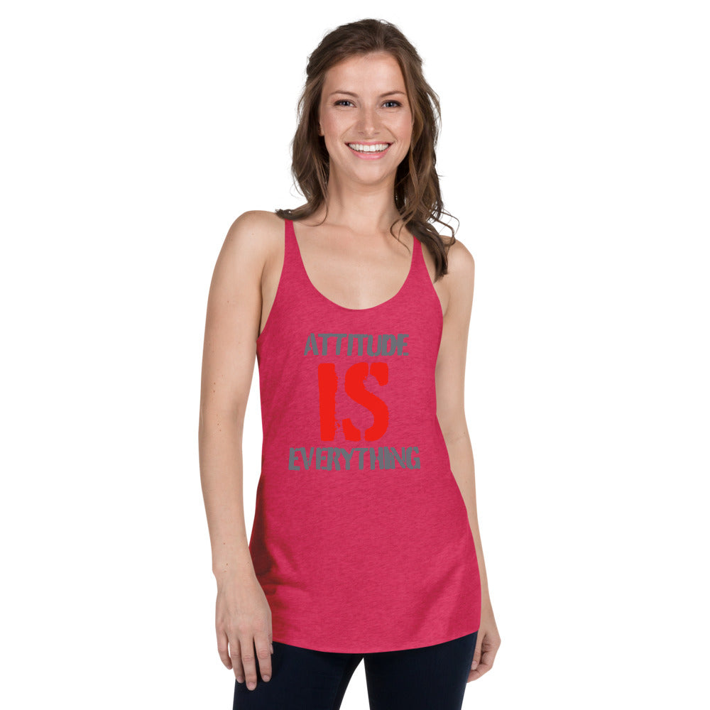 Attitude Is Everything - Women's Racerback Tank