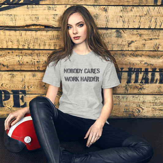 Nobody Cares - Grunge - Short-Sleeve Unisex T-Shirt